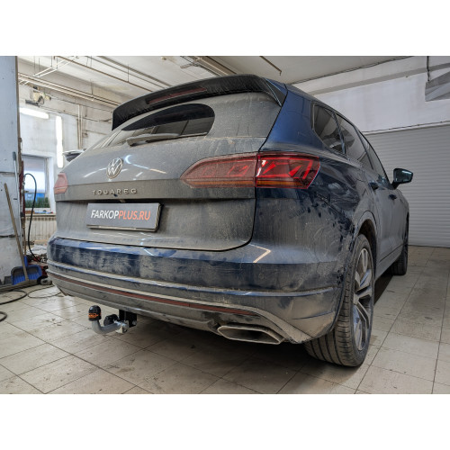 Фаркоп MOTODOR на Volkswagen Touareg 2018–  Арт. 92707 (Оцинкованный шар)