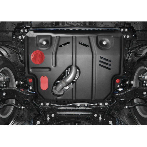 Защита Картера двигателя, КПП АвтоБроня для Lexus NX 2014-2017 I Z10, Сталь 45778 мм - Арт. 111.03207.1