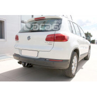 Фаркоп ARAGON на VOLKSWAGEN Tiguan 2007 - 2016  Арт. E6711BA 
